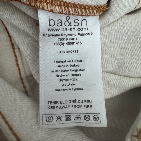 Ba&sh David Denim Shorts in Ecru size 2 - Picture 12 of 15